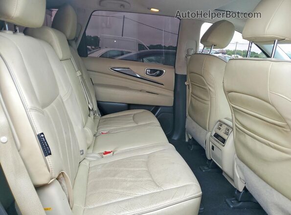 5N1DL0MM3JC504768 2018 INFINITI QX60 Синий Вид задней части салона