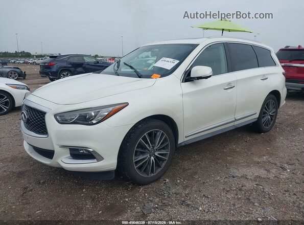5N1DL0MM3JC513390 2018 INFINITI QX60 White Przód lewy