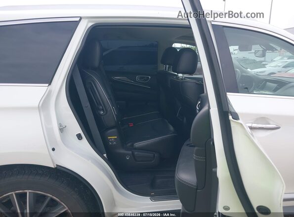 5N1DL0MM3JC513390 2018 INFINITI QX60 White Widok naklejki z numerem VIN