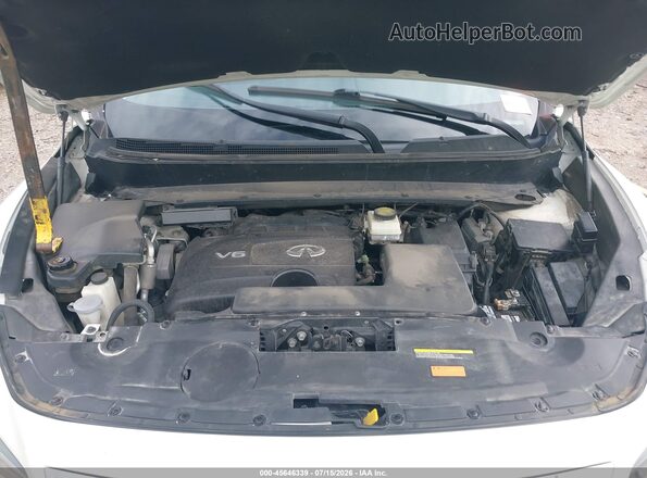 5N1DL0MM3JC513390 2018 INFINITI QX60 White Widok z tyłu