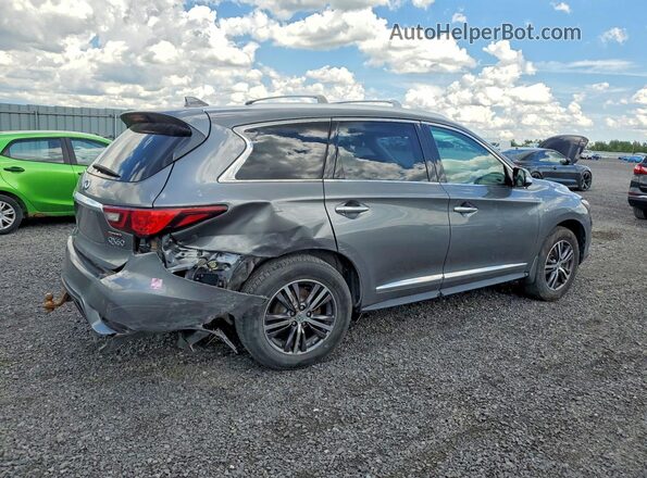 5N1DL0MM3KC511348 2019 INFINITI QX60 Gray Rear right