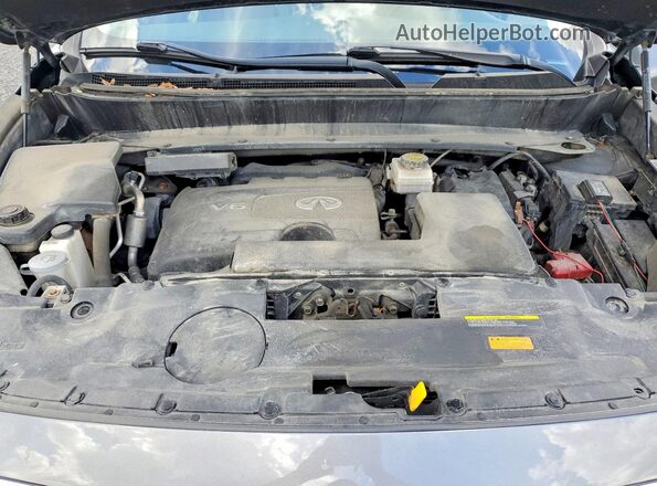 5N1DL0MM3KC511348 2019 INFINITI QX60 Gray Engine compartment view