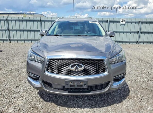 5N1DL0MM3KC511348 2019 INFINITI QX60 Gray Front view