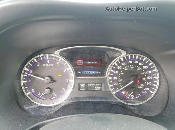 5N1DL0MM3KC511348 2019 INFINITI QX60 Gray Instrument cluster view