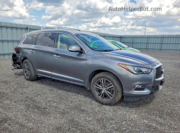 5N1DL0MM3KC511348 2019 INFINITI QX60 Gray Front right