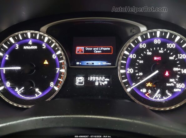 5N1DL0MM3KC529154 2019 INFINITI QX60 White Հետևի նստատեղերի տեսք