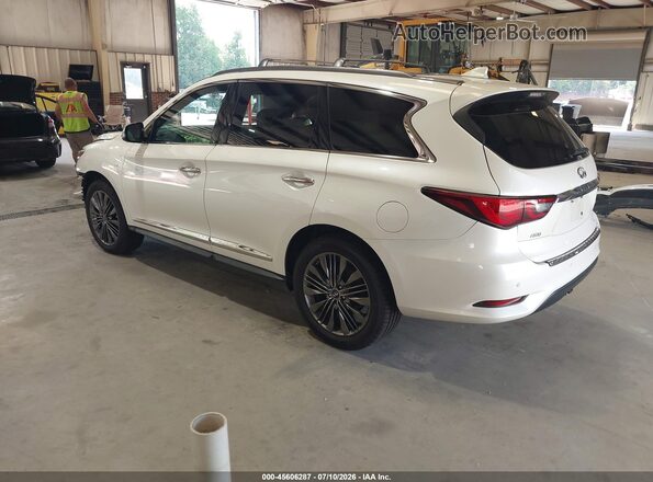 5N1DL0MM3KC529154 2019 INFINITI QX60 White Հետևի ձախ