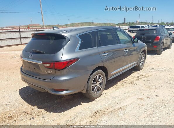 5N1DL0MM3KC531938 2019 INFINITI QX60 Gray Հետևի աջ