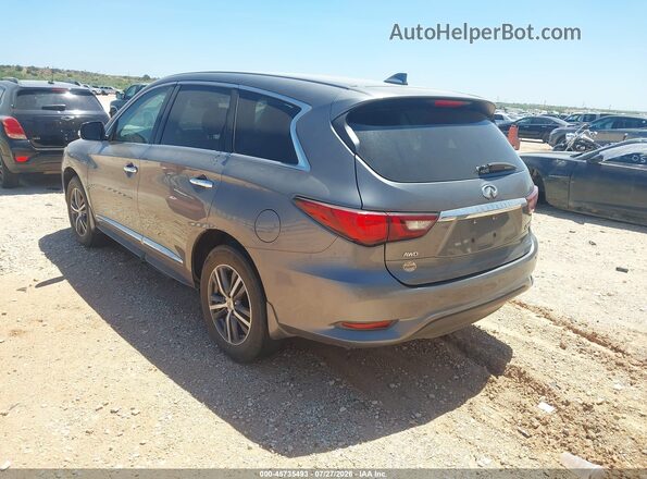 5N1DL0MM3KC531938 2019 INFINITI QX60 Gray Հետևի ձախ