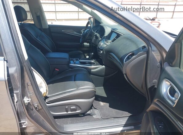 5N1DL0MM3KC531938 2019 INFINITI QX60 Gray Սալոնի դիմացի տեսք