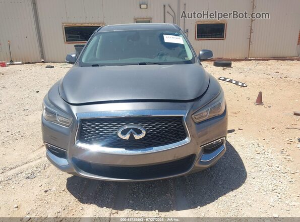 5N1DL0MM3KC531938 2019 INFINITI QX60 Gray Սարքավորումների վահանակի տեսք