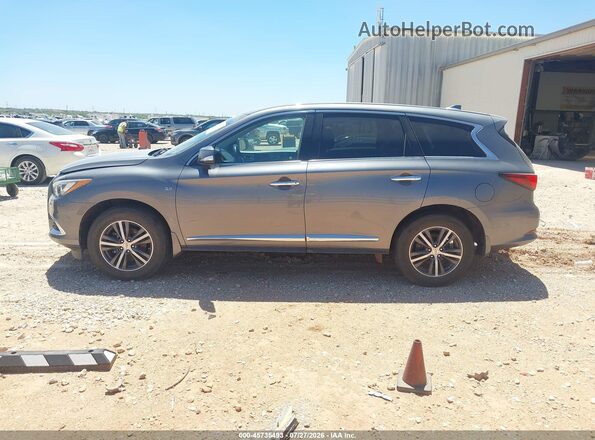 5N1DL0MM3KC531938 2019 INFINITI QX60 Gray Սալոնի 360 աստիճան տեսք
