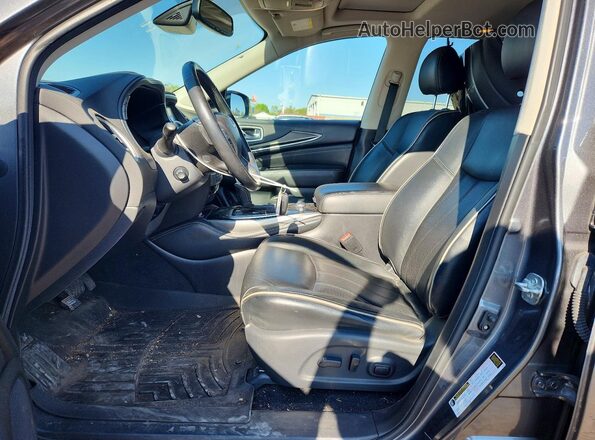 5N1DL0MM3KC557939 2019 INFINITI QX60 Silver Front interior view