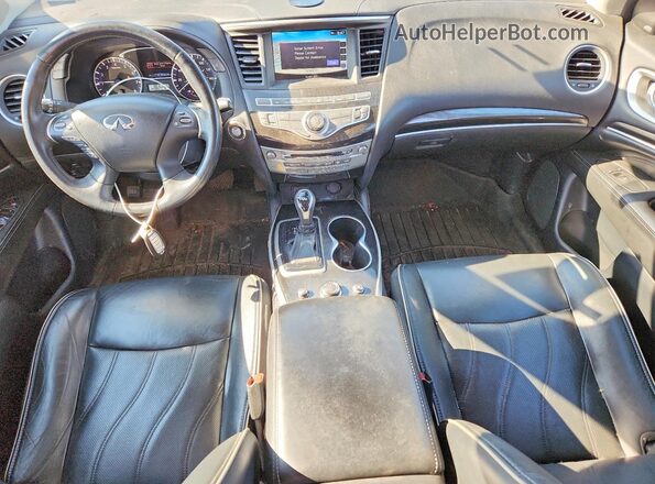 5N1DL0MM3KC557939 2019 INFINITI QX60 Silver Dashboard view