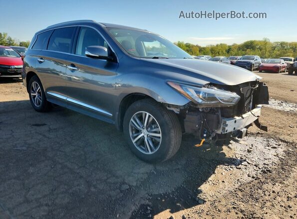 5N1DL0MM3KC557939 2019 INFINITI QX60 Silver Front right
