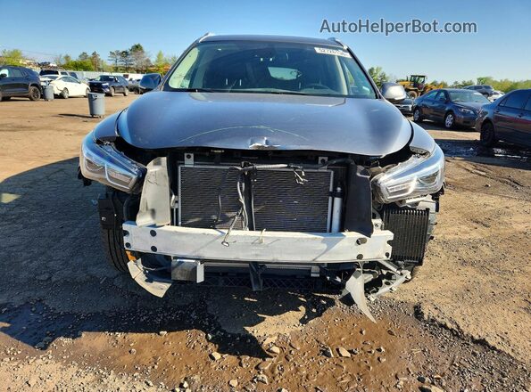 5N1DL0MM3KC557939 2019 INFINITI QX60 Silver Front view