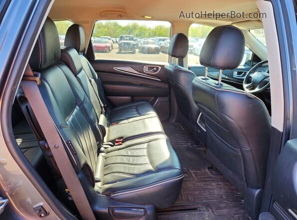 5N1DL0MM3KC557939 2019 INFINITI QX60 Silver Rear interior view