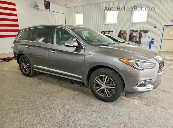 5N1DL0MM3KC560744 2019 INFINITI QX60 Gray Առջևի աջ