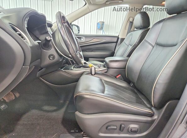 5N1DL0MM3KC560744 2019 INFINITI QX60 Gray Սալոնի դիմացի տեսք