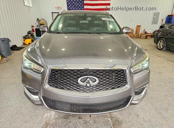 5N1DL0MM3KC560744 2019 INFINITI QX60 Gray Դիմացի տեսք