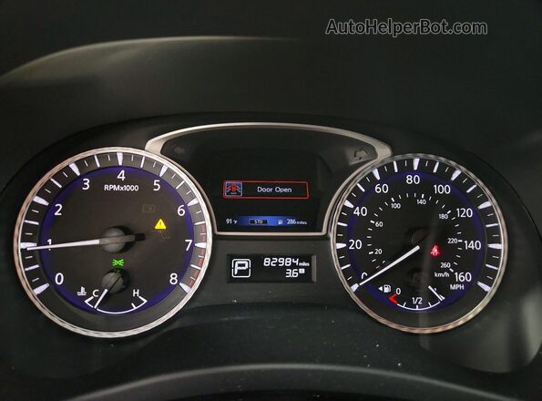 5N1DL0MM3KC560744 2019 INFINITI QX60 Gray Սարքավորումների վահանակի տեսք