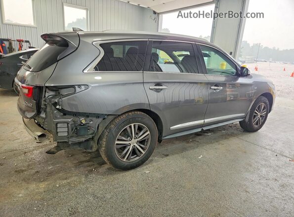 5N1DL0MM3KC560744 2019 INFINITI QX60 Gray Հետևի աջ
