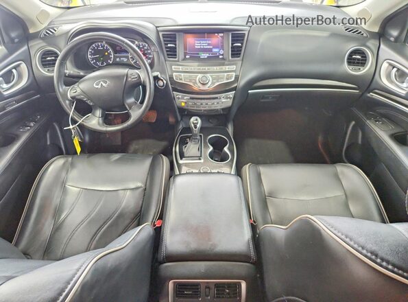 5N1DL0MM3KC560744 2019 INFINITI QX60 Gray Առջևի վահանակի տեսք