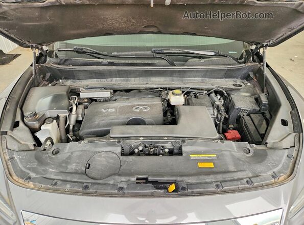 5N1DL0MM3KC560744 2019 INFINITI QX60 Gray Շարժիչի բաժամունքի տեսք