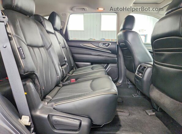 5N1DL0MM3KC560744 2019 INFINITI QX60 Gray Սալոնի հետևի տեսք