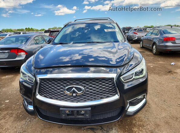 5N1DL0MM3LC538843 2020 INFINITI QX60 Black Դիմացի տեսք