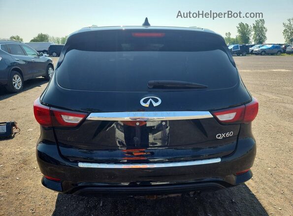 5N1DL0MM4HC526210 2017 INFINITI QX60 Черный Вид сзади