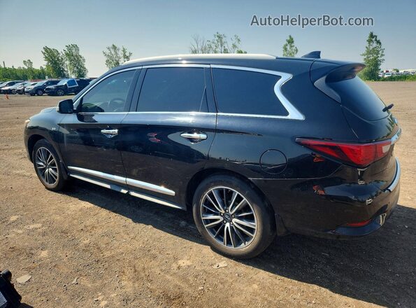 5N1DL0MM4HC526210 2017 INFINITI QX60 Черный Задняя левая четверть
