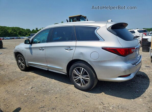 5N1DL0MM4JC505900 2018 INFINITI QX60 Silver Հետևի ձախ
