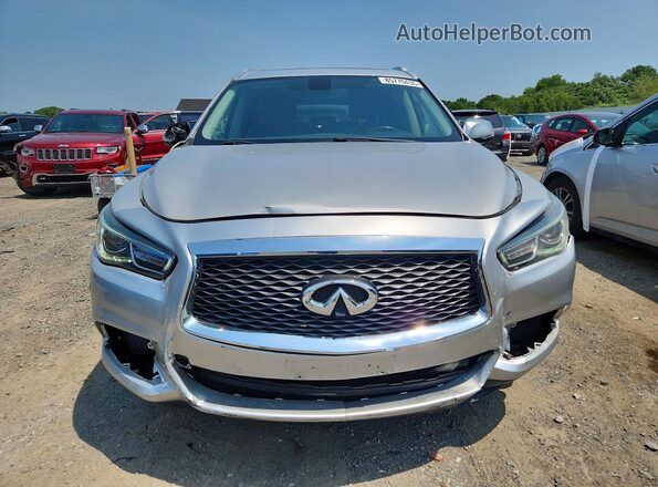 5N1DL0MM4JC505900 2018 INFINITI QX60 Silver Դիմացի տեսք
