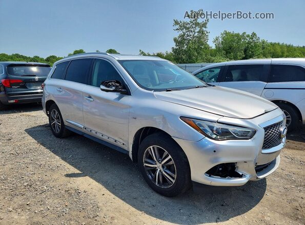 5N1DL0MM4JC505900 2018 INFINITI QX60 Silver Առջևի աջ