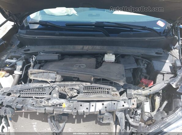 5N1DL0MM4JC523944 2018 INFINITI QX60 Black Rear view