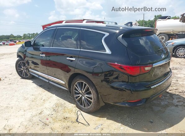 5N1DL0MM4JC523944 2018 INFINITI QX60 Black Rear left