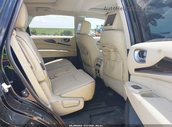5N1DL0MM4JC523944 2018 INFINITI QX60 Black VIN sticker view