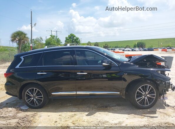 5N1DL0MM4JC523944 2018 INFINITI QX60 Black 360 interior view