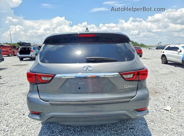 5N1DL0MM4JC533857 2018 INFINITI QX60 Silver Հետևի տեսք