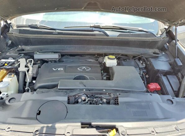 5N1DL0MM4JC533857 2018 INFINITI QX60 Silver Շարժիչի բաժամունքի տեսք