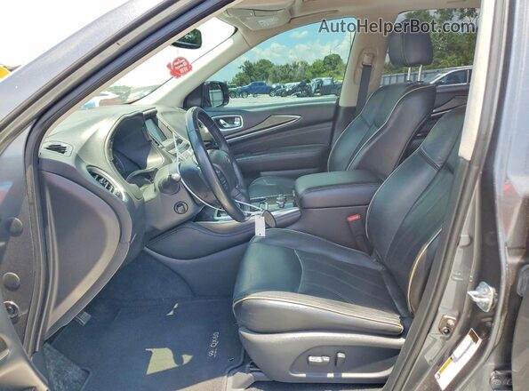 5N1DL0MM4JC533857 2018 INFINITI QX60 Silver Սալոնի դիմացի տեսք