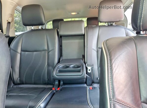 5N1DL0MM4JC533857 2018 INFINITI QX60 Silver Հետևի նստատեղերի տեսք