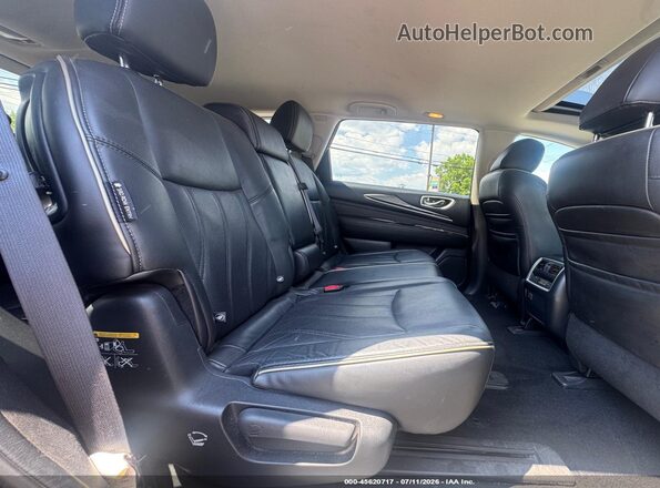 5N1DL0MM4KC501265 2019 INFINITI QX60 Black Front view