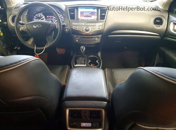 5N1DL0MM4KC525114 2019 INFINITI QX60 Серый Вид панели приборов