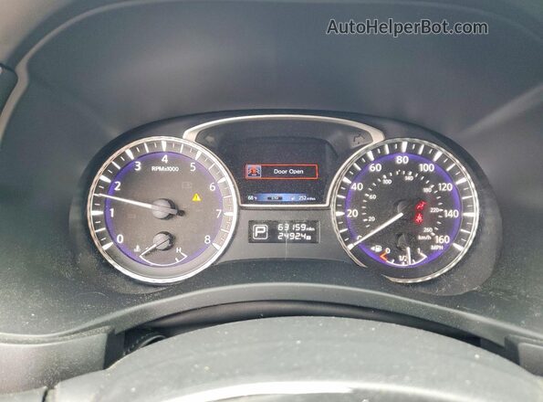 5N1DL0MM4KC525114 2019 INFINITI QX60 Серый Вид щитка приборов