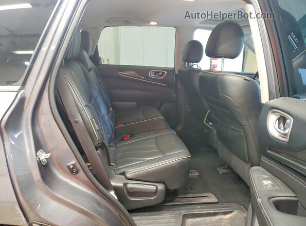 5N1DL0MM4KC525114 2019 INFINITI QX60 Серый Вид задней части салона
