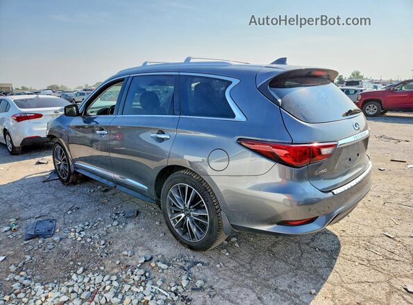 5N1DL0MM4KC526215 2019 INFINITI QX60 Gray Tył lewy