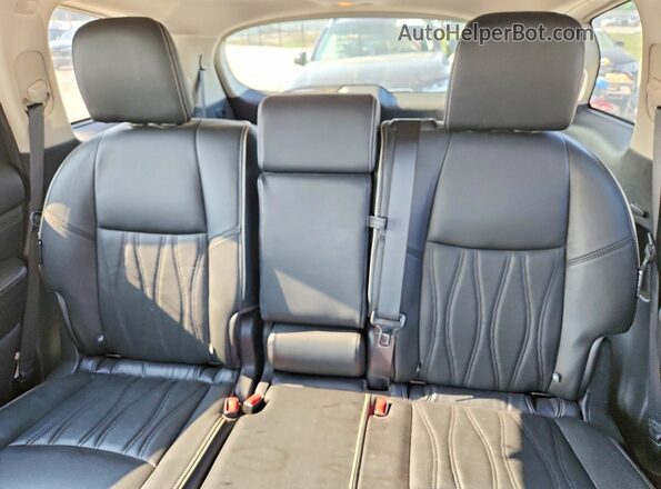 5N1DL0MM4KC526215 2019 INFINITI QX60 Gray Widok tylnych siedzeń