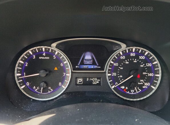 5N1DL0MM4KC535271 2019 INFINITI QX60 Burgundy Вид щитка приладів